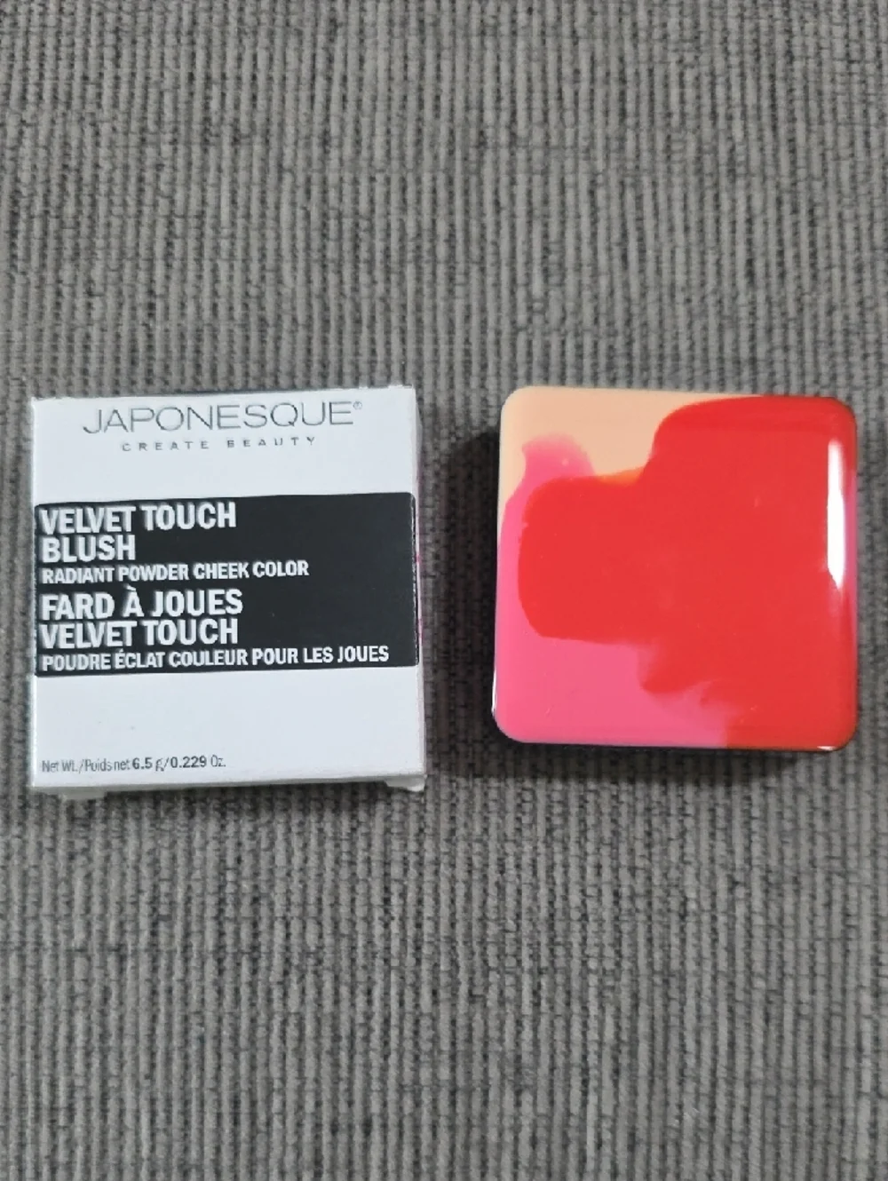 Japonesque Velvet Touch Blush, New, Shade #4, 6.5g.